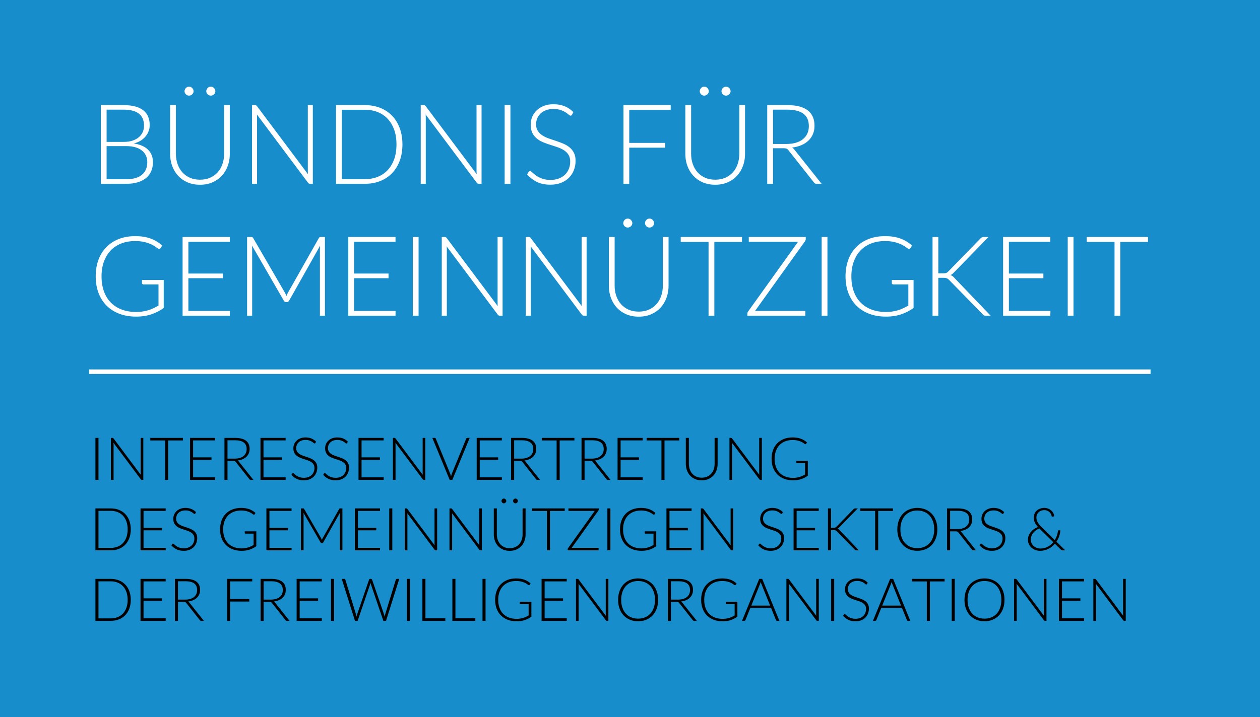 Logo Bündnis Gemeinnützigkeit