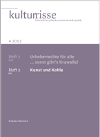 Kunst und Kohle Kulturrisse 02/2012
