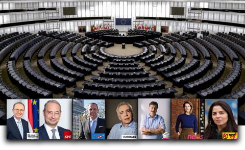 EU-Wahl 2019 - die österreichischen SpitzenkandidatInnen